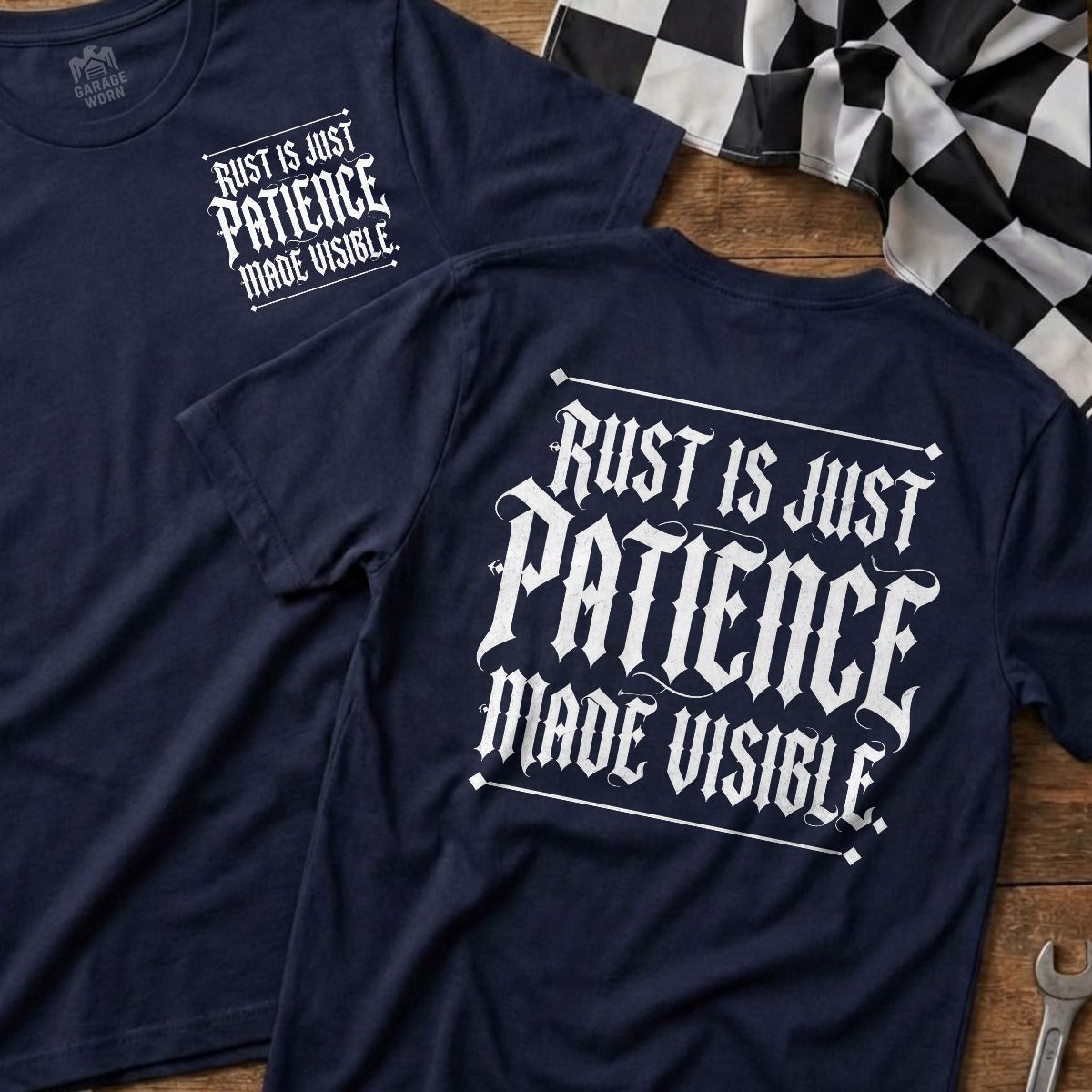 Navy | Front & Back