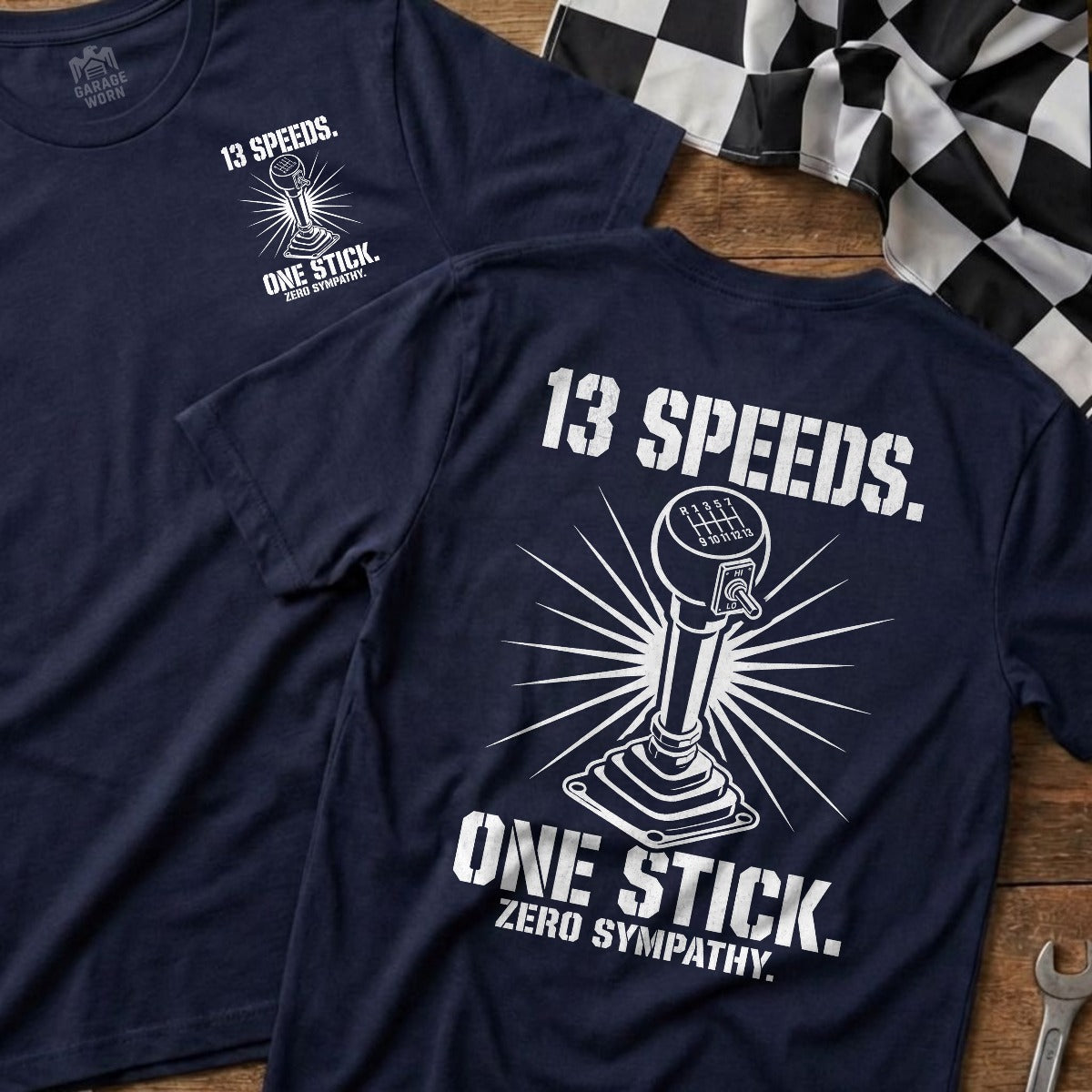 Navy | Front & Back