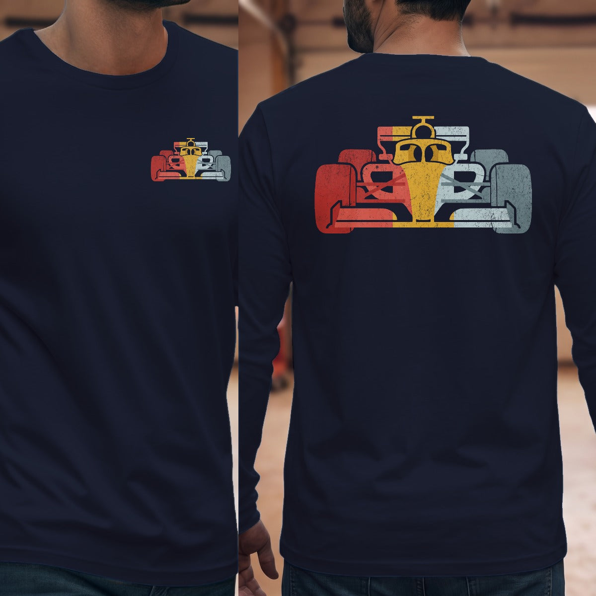 Navy | Front & Back