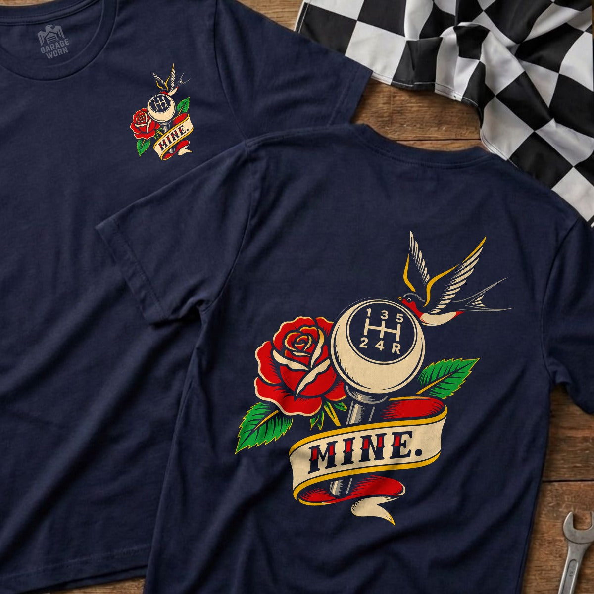 Navy | Front & Back