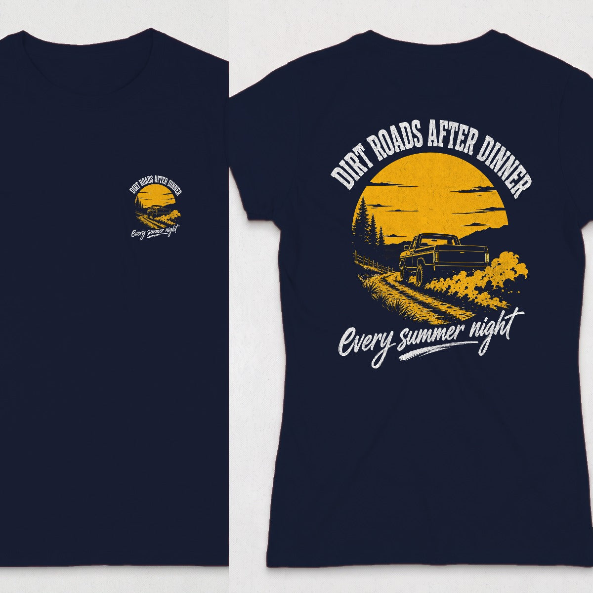 Navy | Front & Back