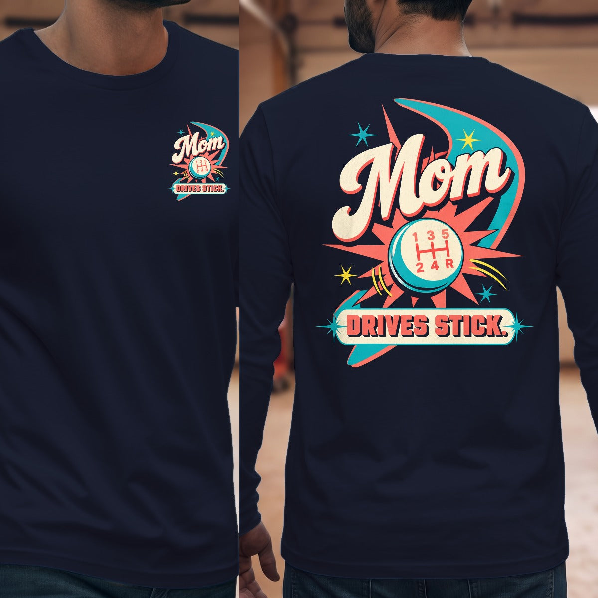 Navy | Front & Back