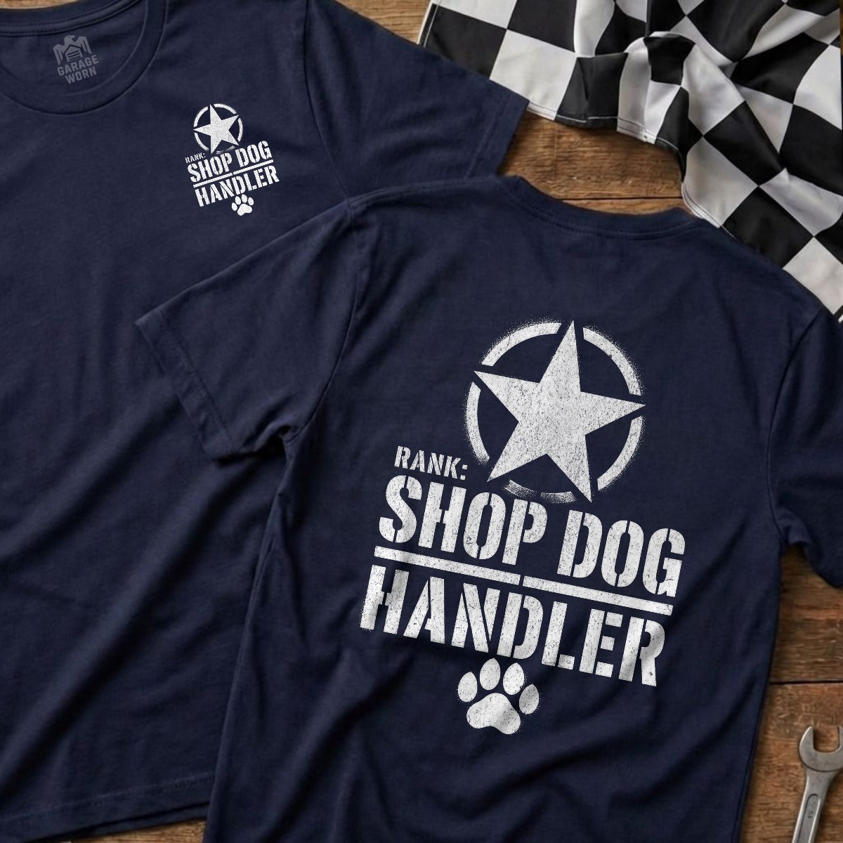 Navy | Front & Back
