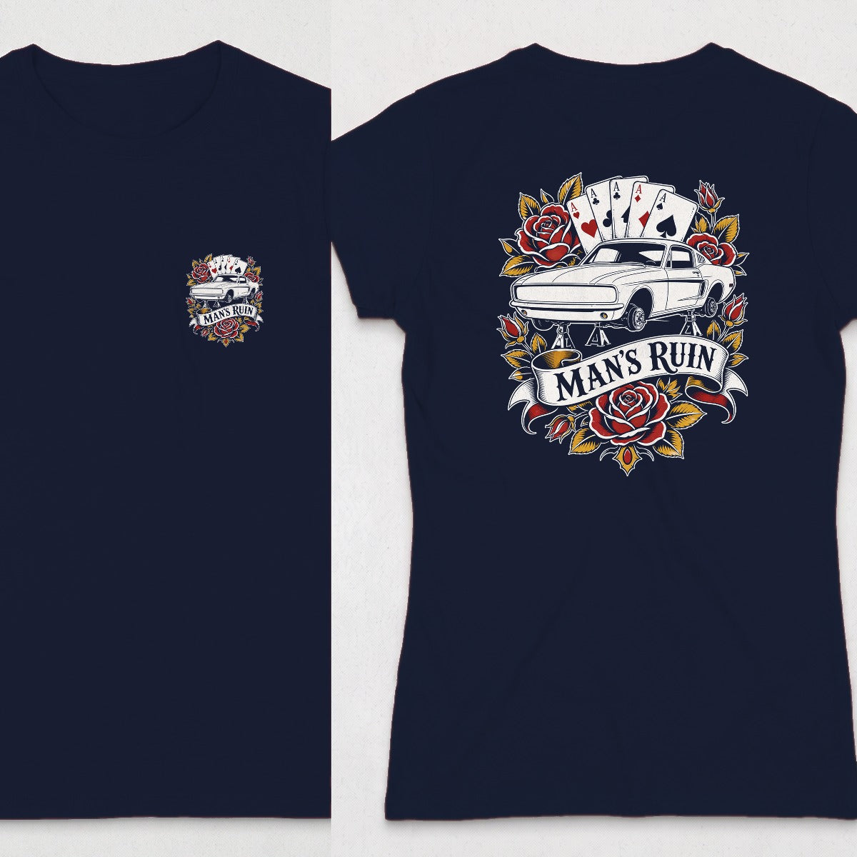 Navy | Front & Back