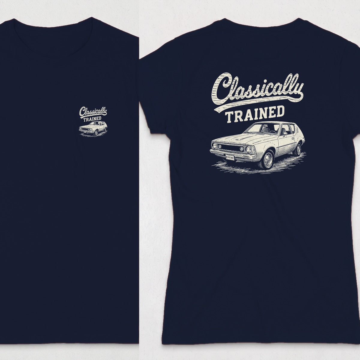 Navy | Front & Back