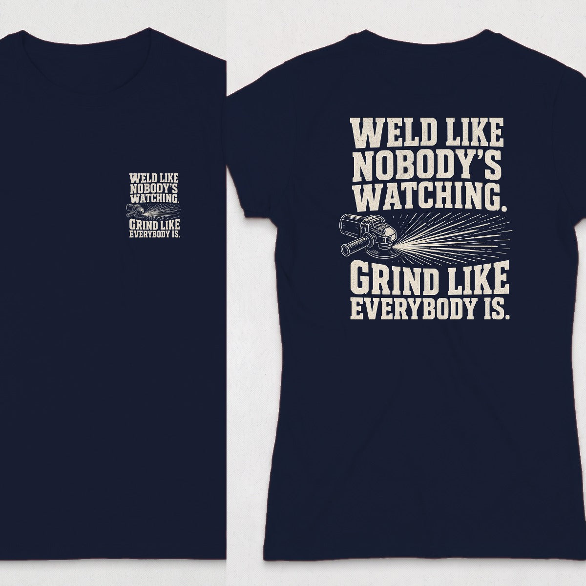 Navy | Front & Back