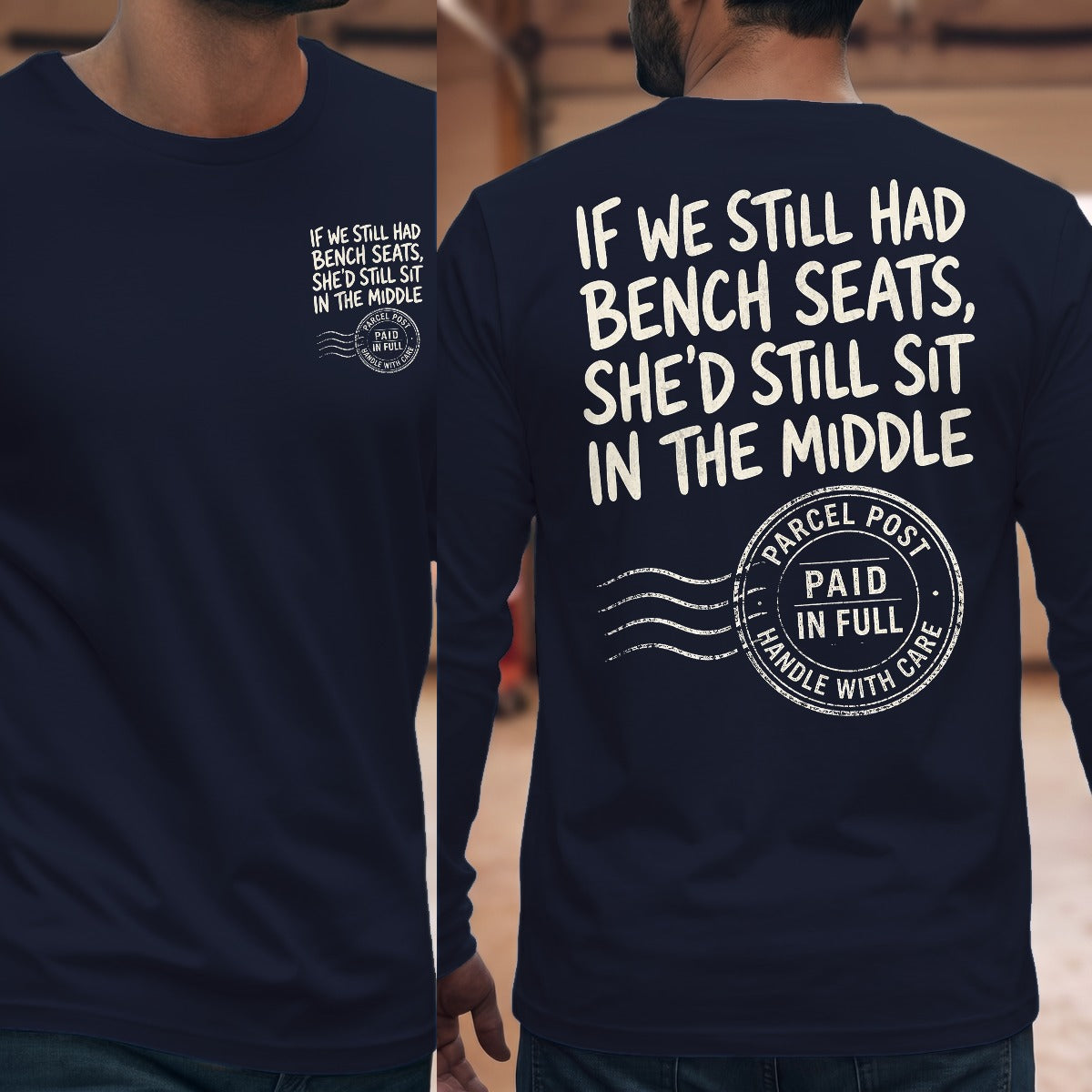 Navy | Front & Back