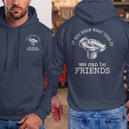Navy | Left Chest + Back