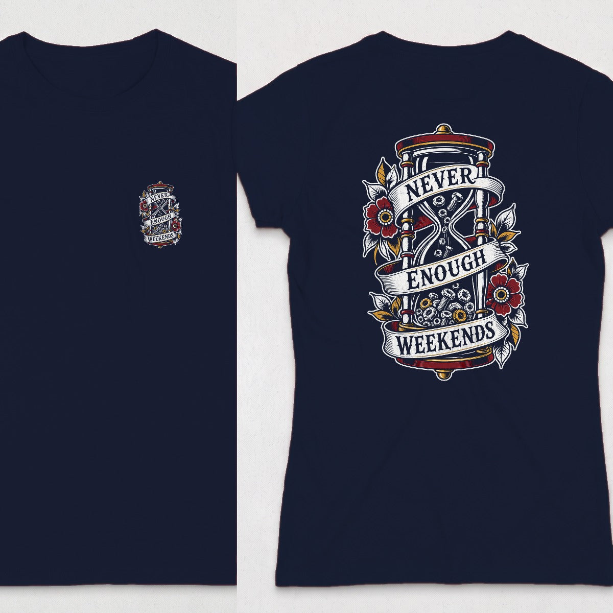 Navy | Front & Back