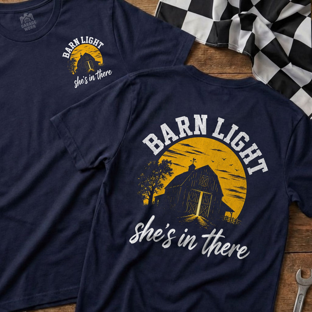 Navy | Front & Back