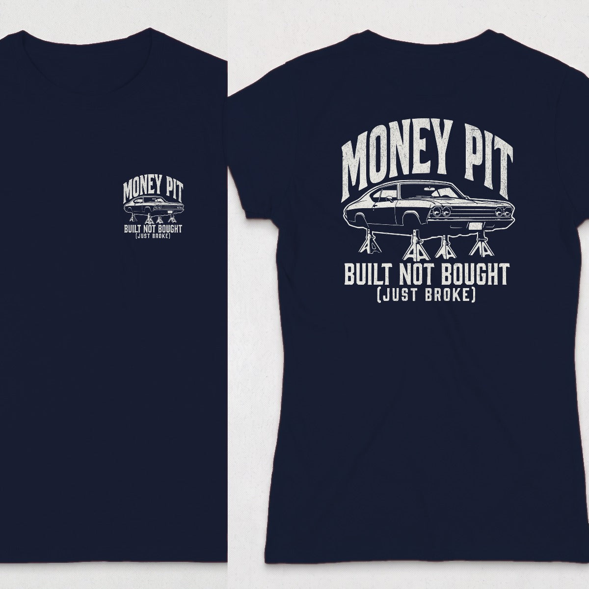Navy | Front & Back