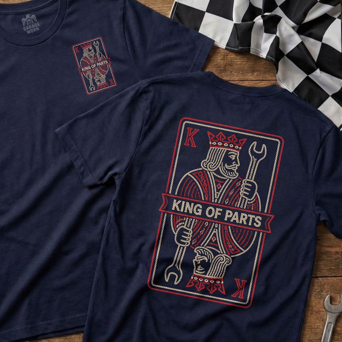 Navy | Front & Back