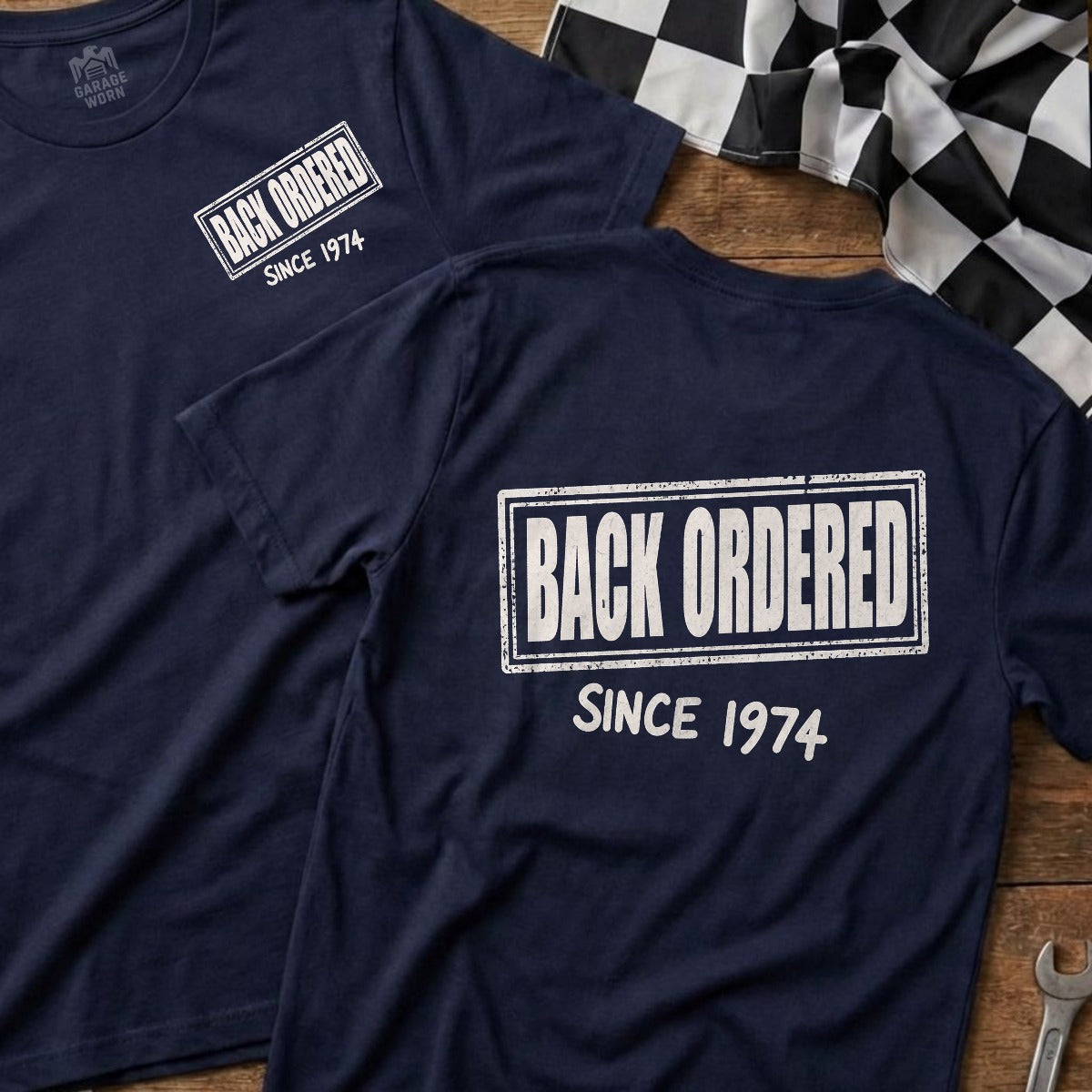 Navy | Front & Back
