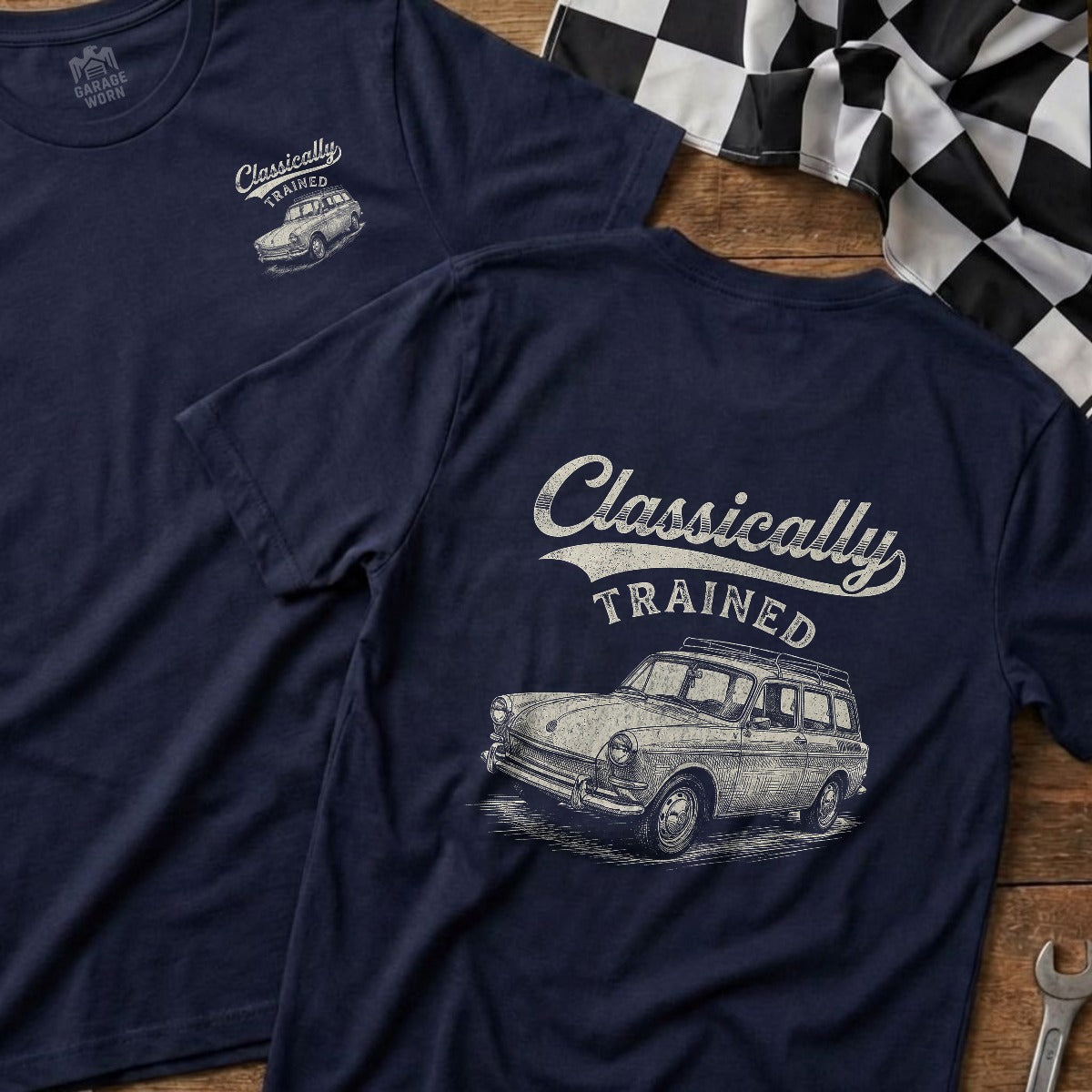 Navy | Front & Back