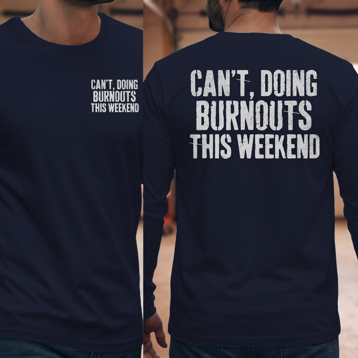 Navy | Front & Back