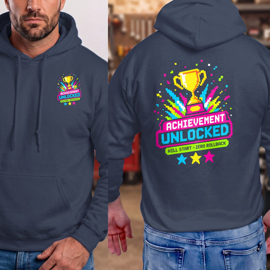 Navy | Left Chest + Back