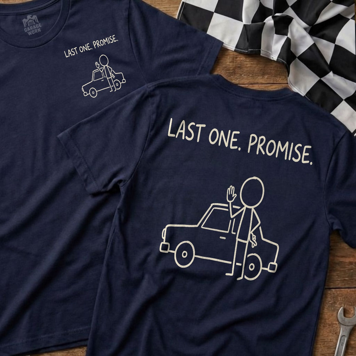 Navy | Front & Back