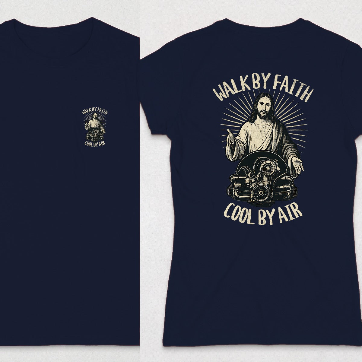Navy | Front & Back