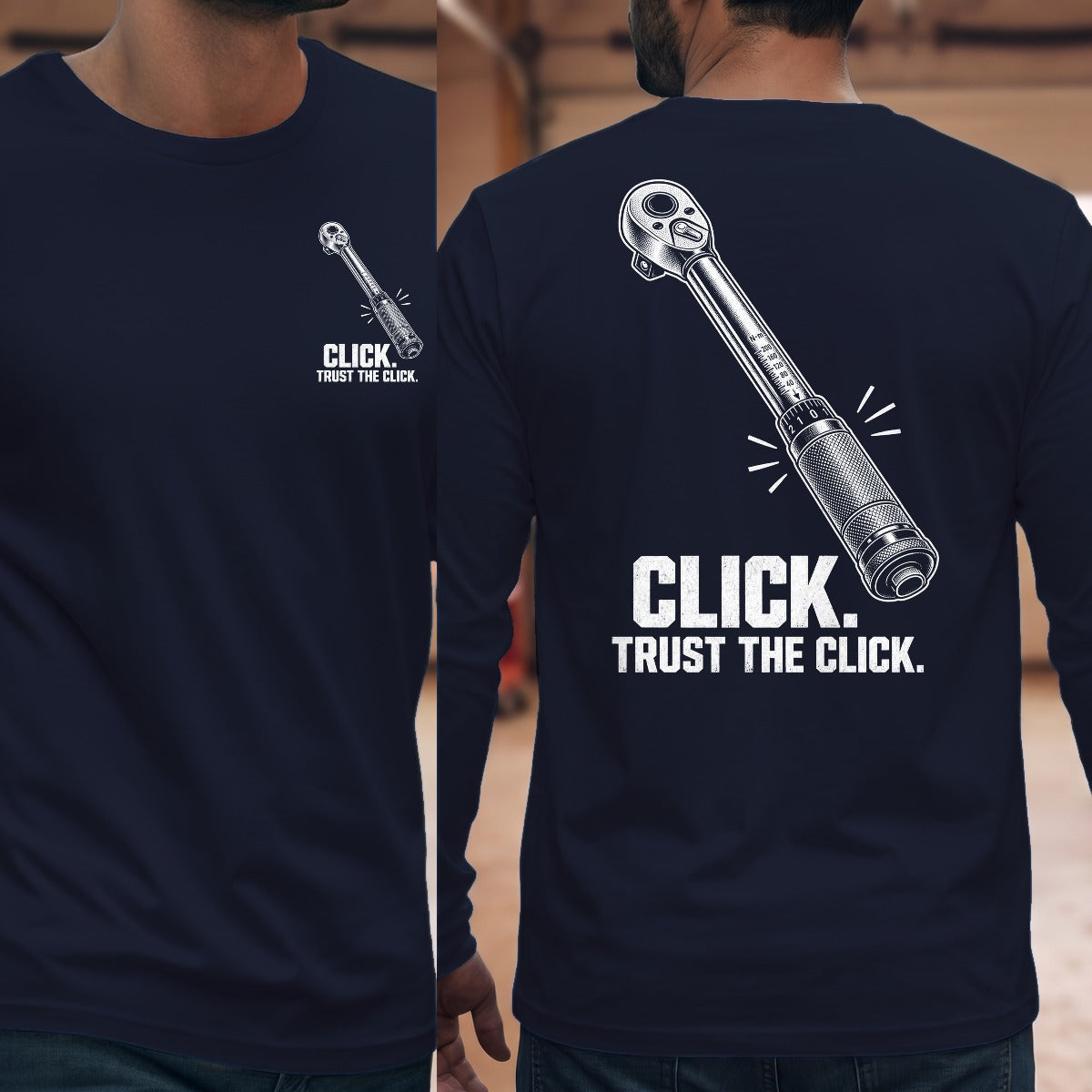 Navy | Front & Back