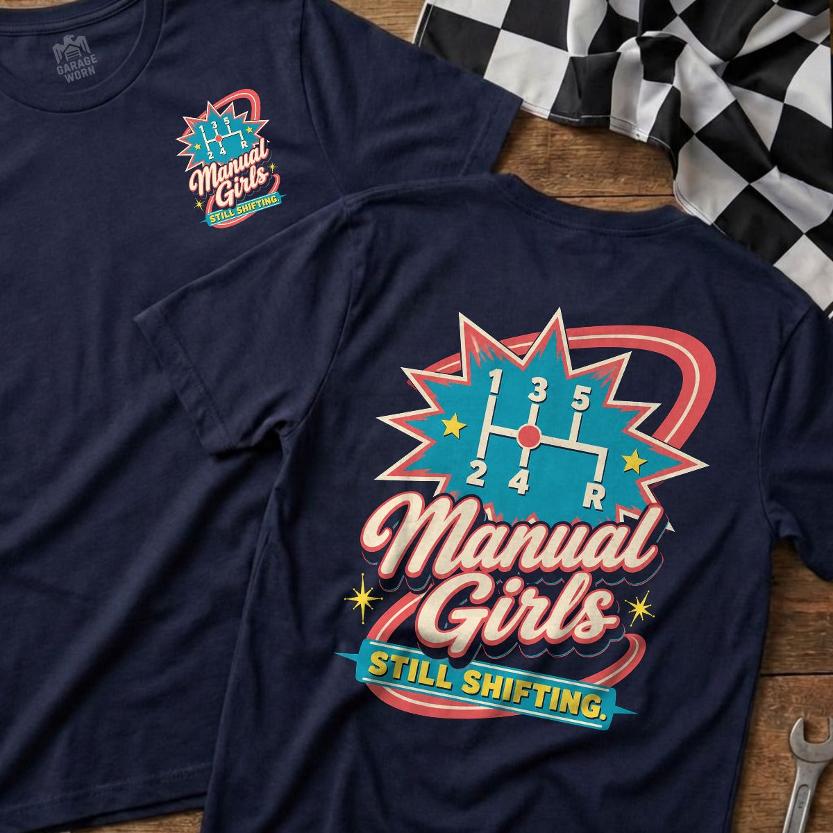 Navy | Front & Back