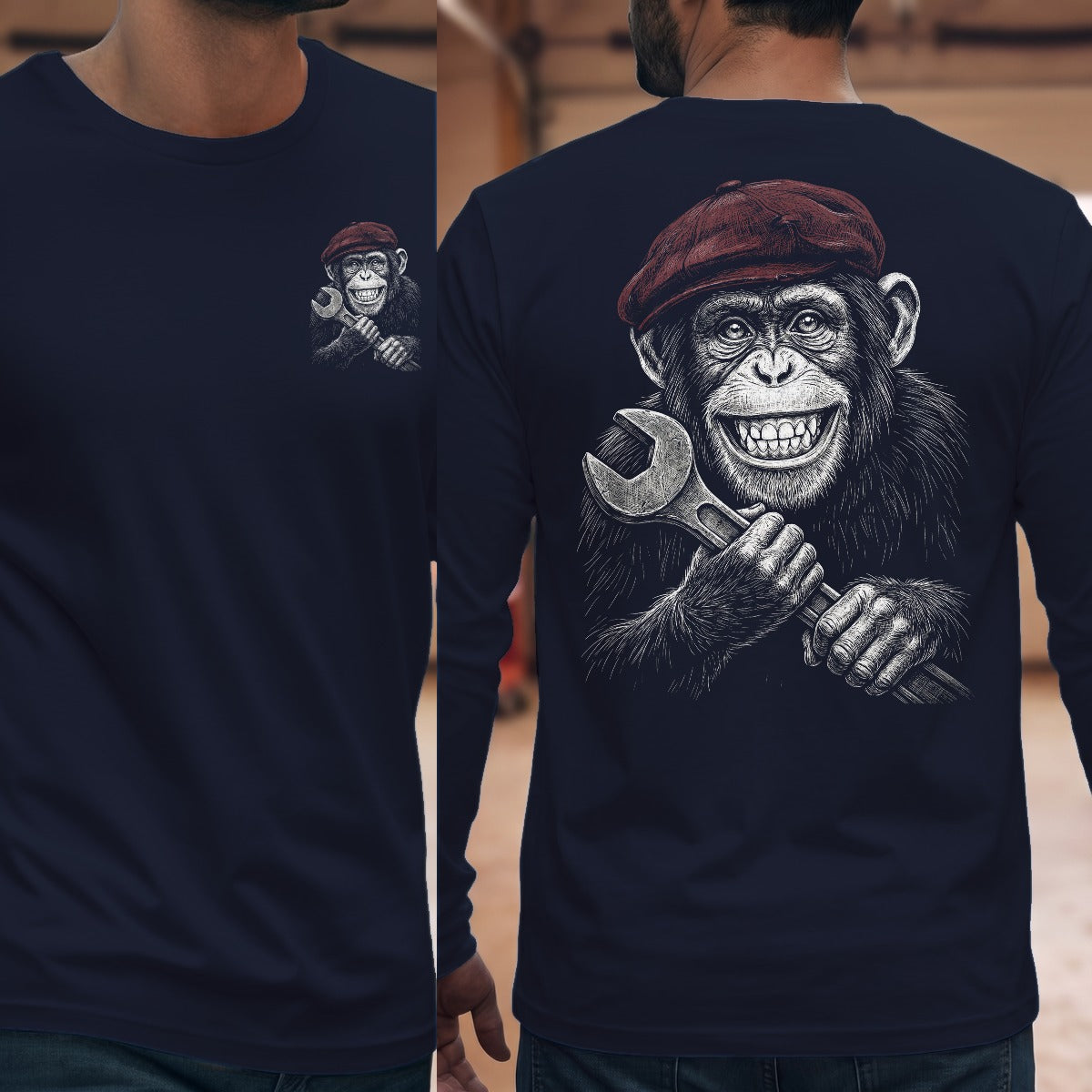 Navy | Front & Back