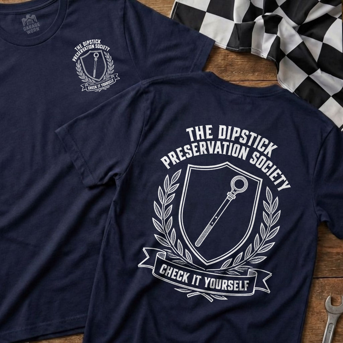 Navy | Front & Back