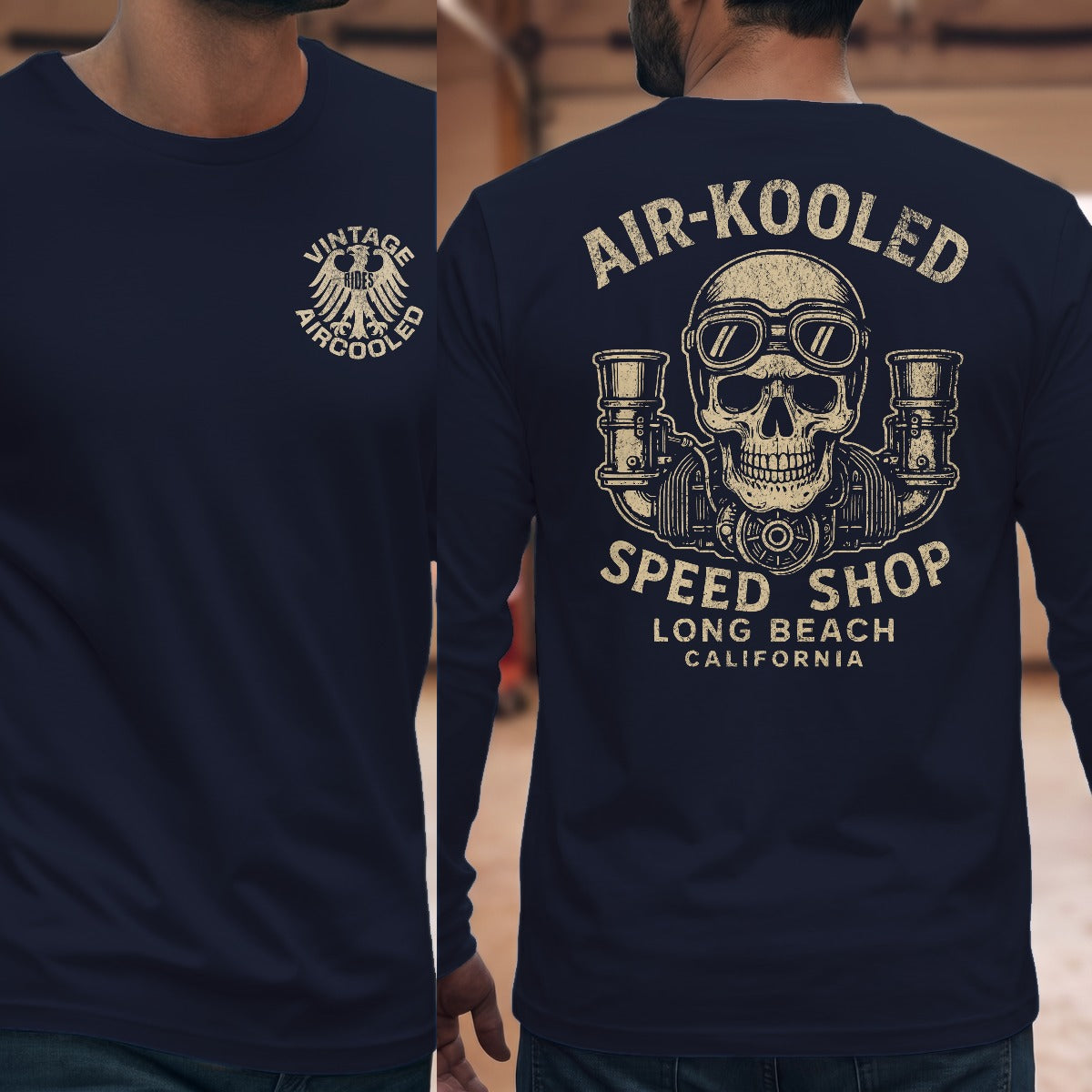 Navy | Front & Back