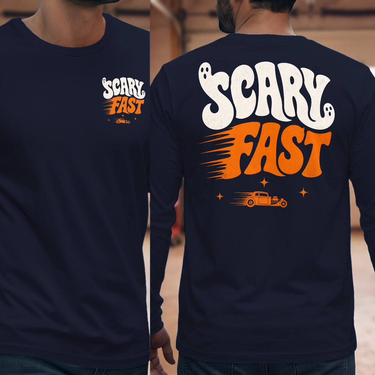 Navy | Front & Back