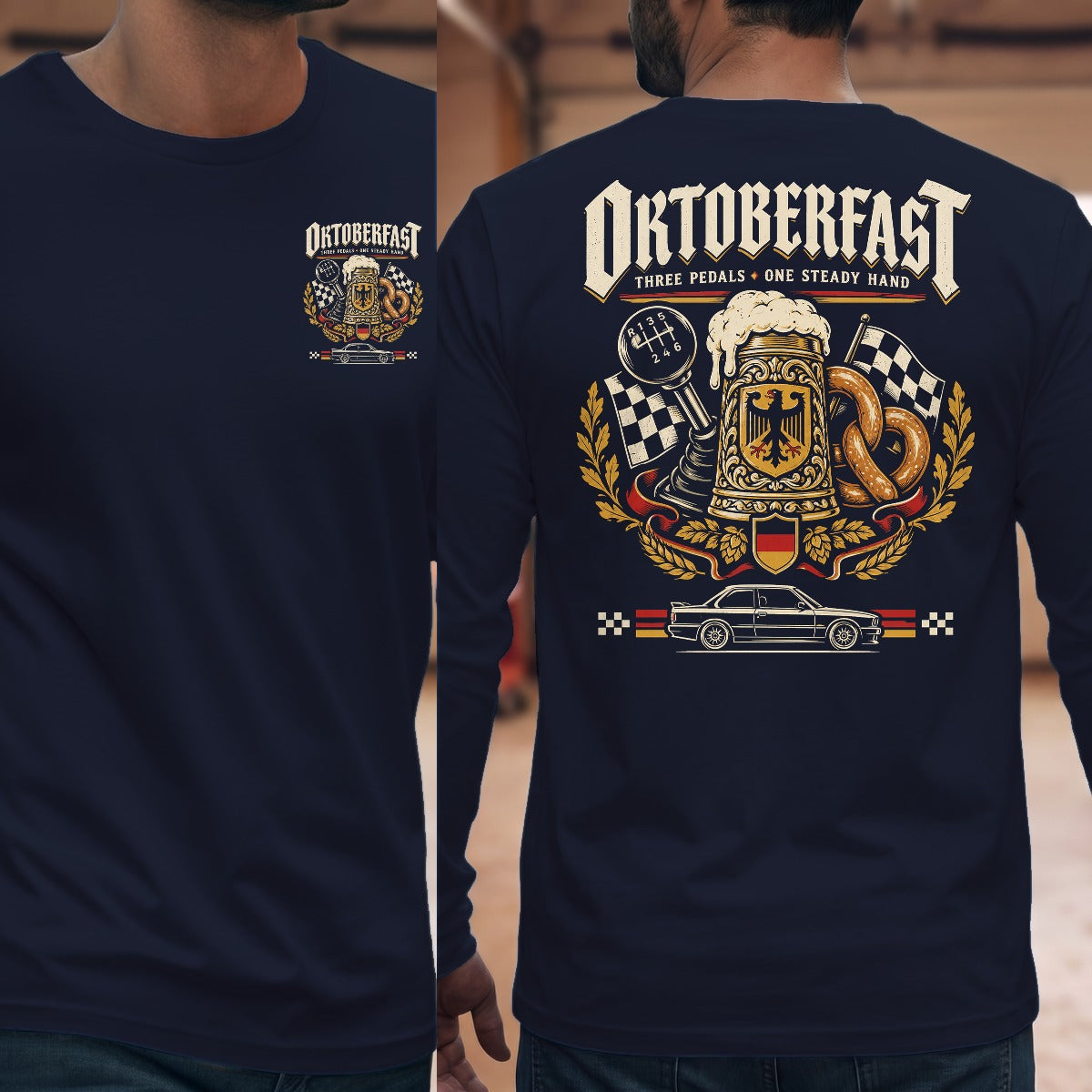 Navy | Front & Back