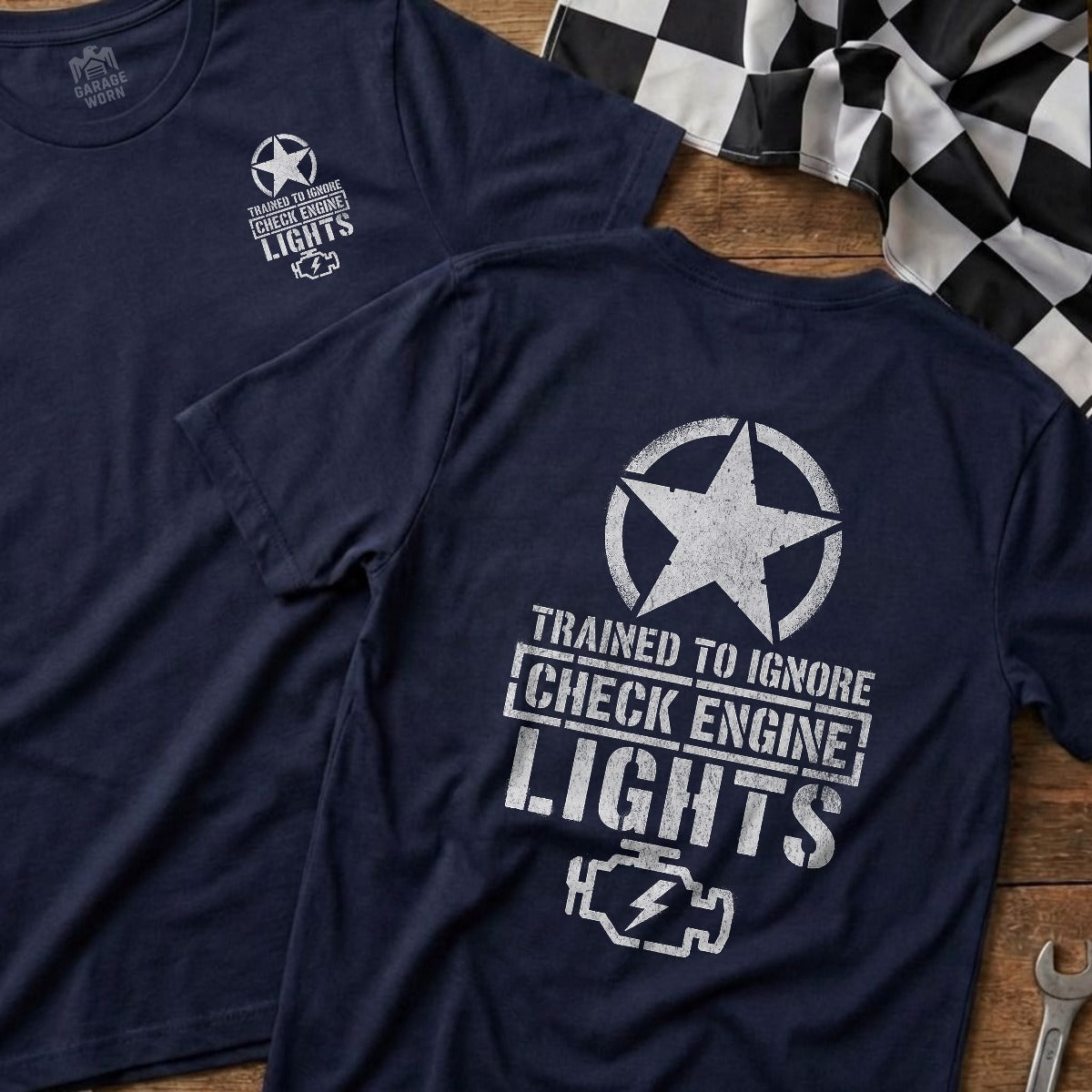 Navy | Front & Back