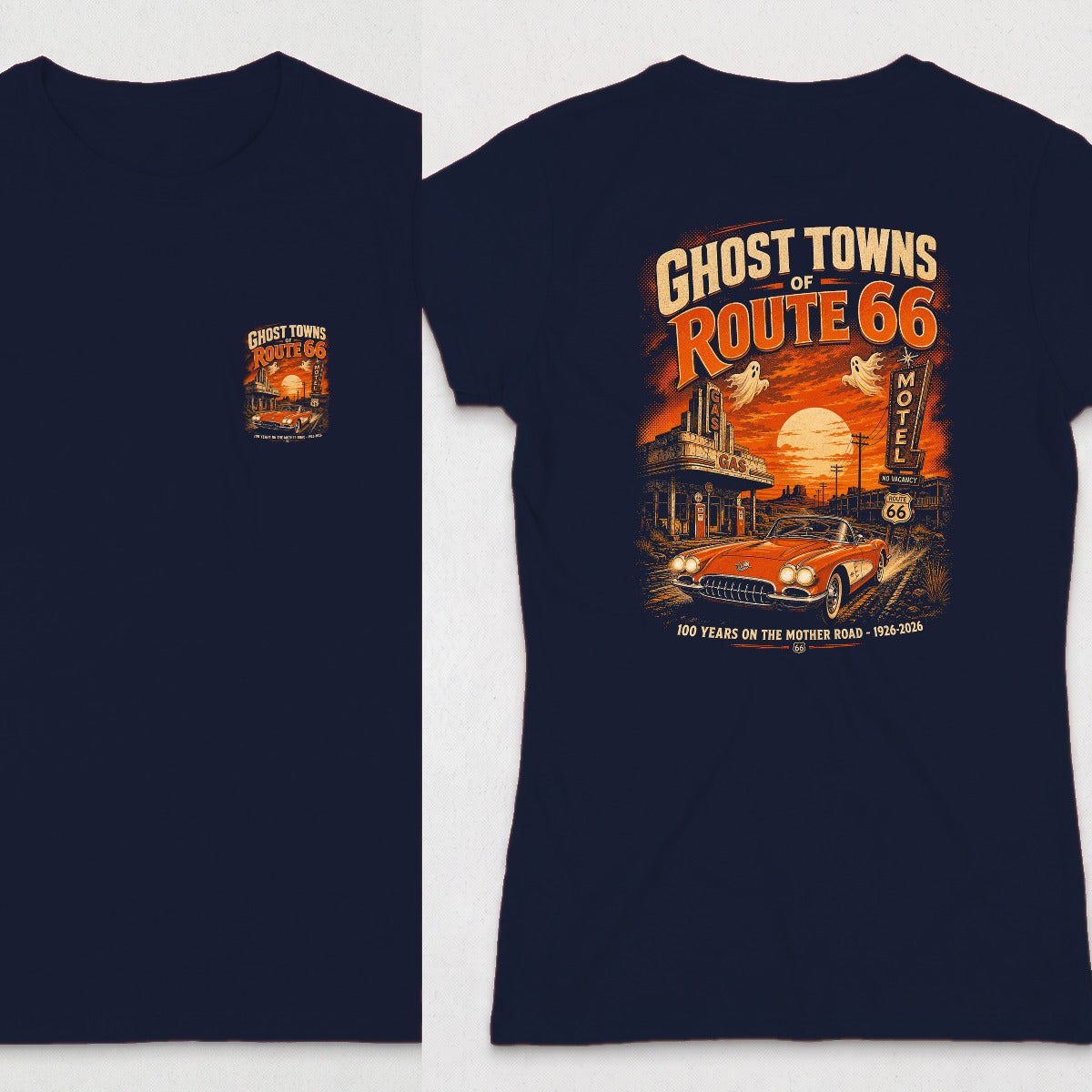 Navy | Front & Back