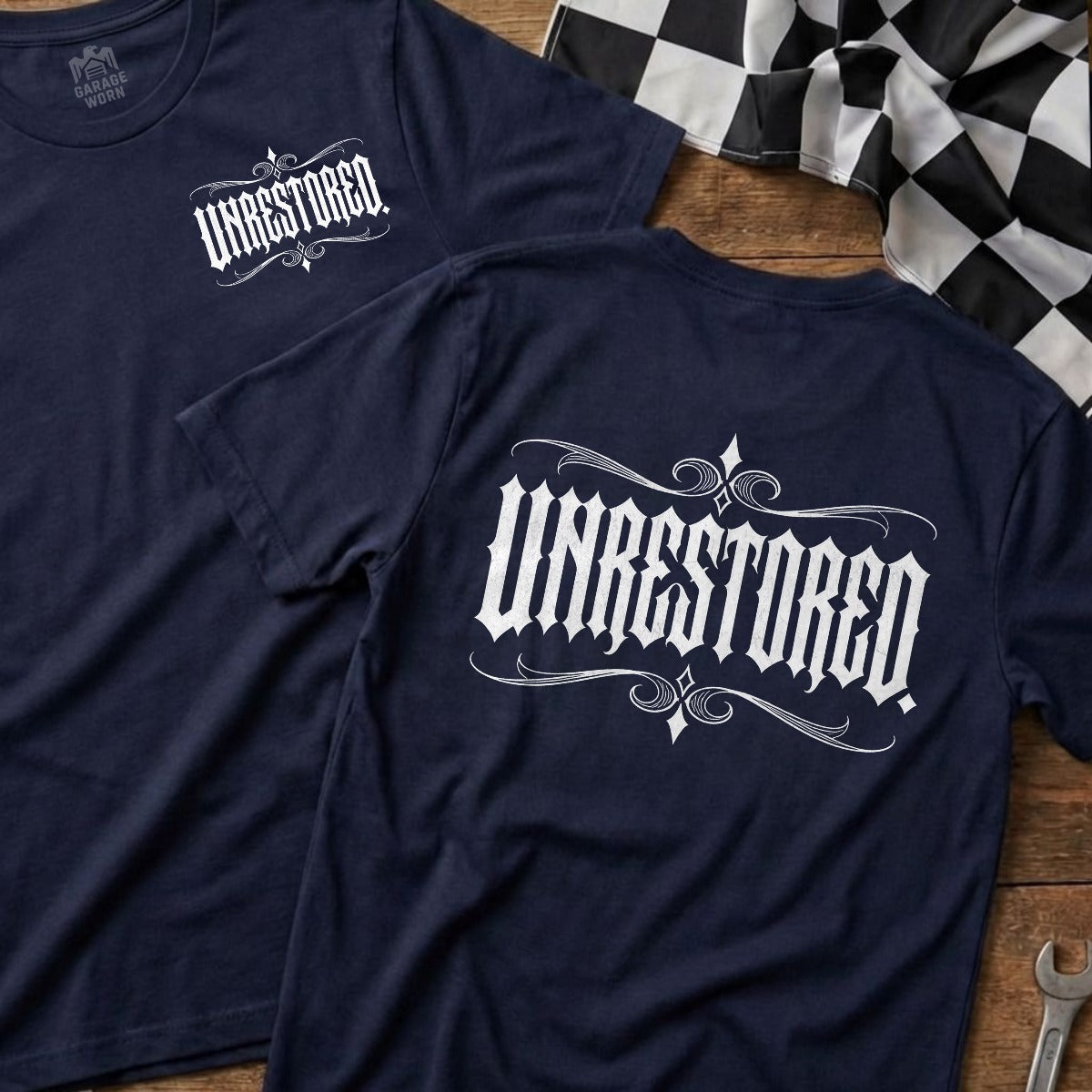 Navy | Front & Back