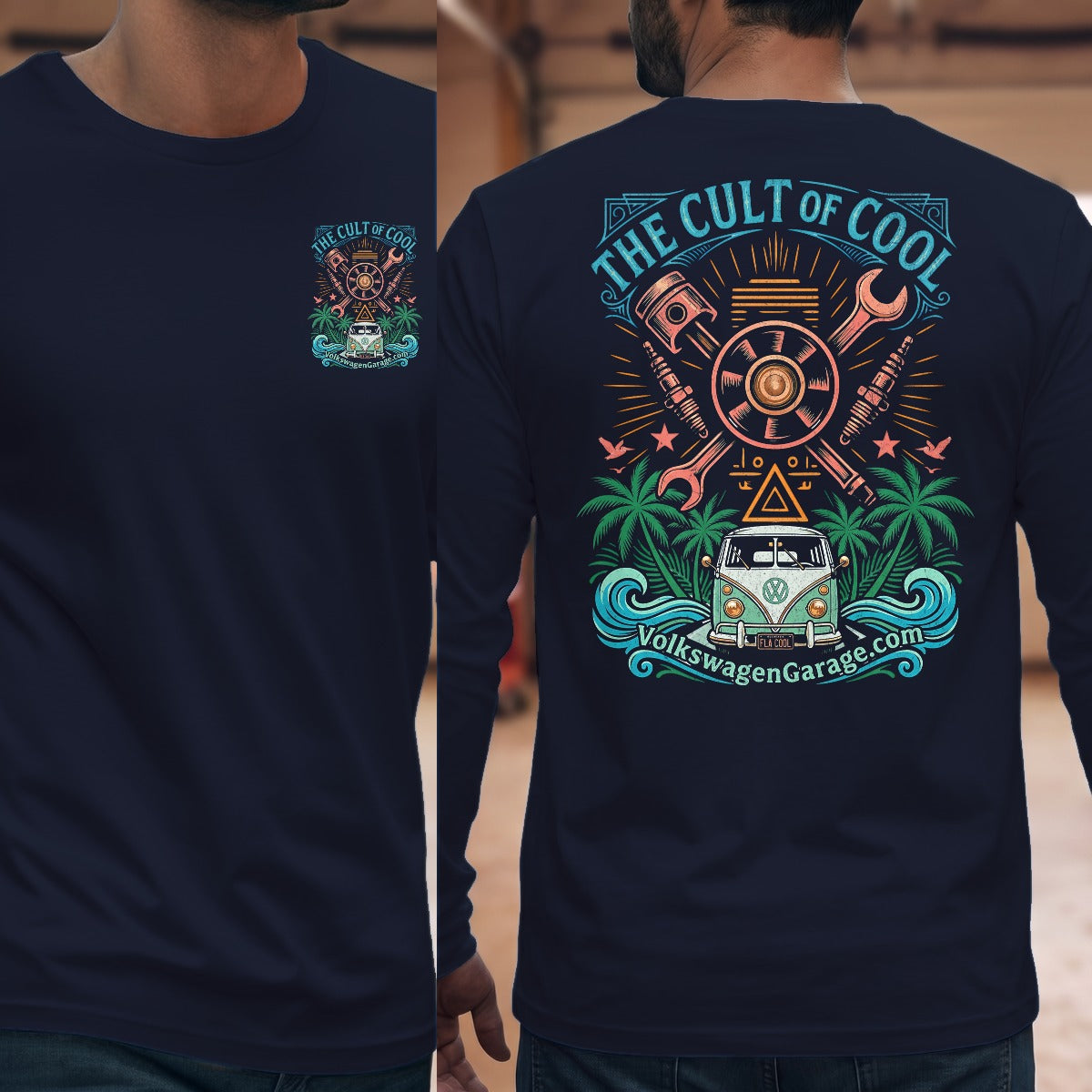 Navy | Front & Back