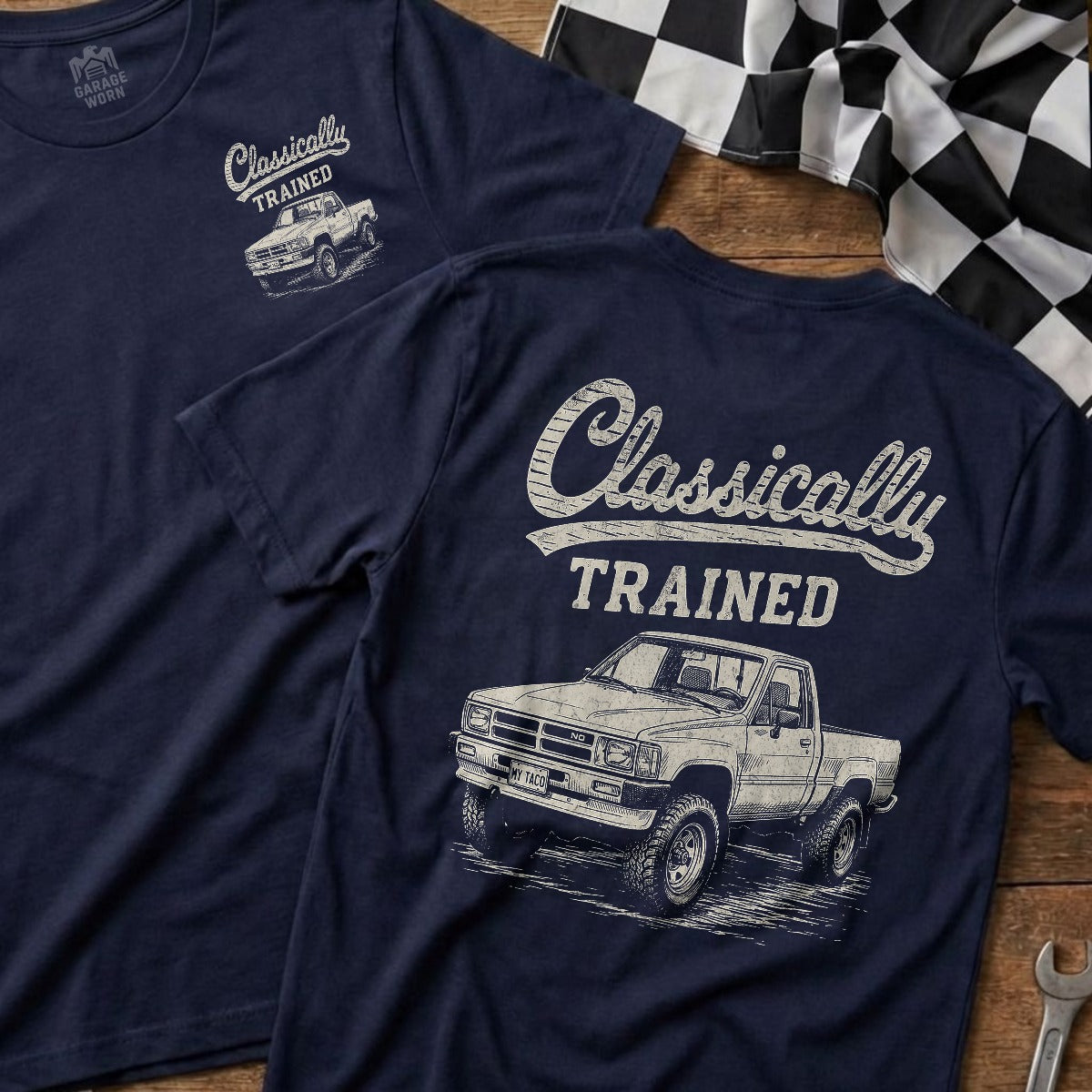 Navy | Front & Back
