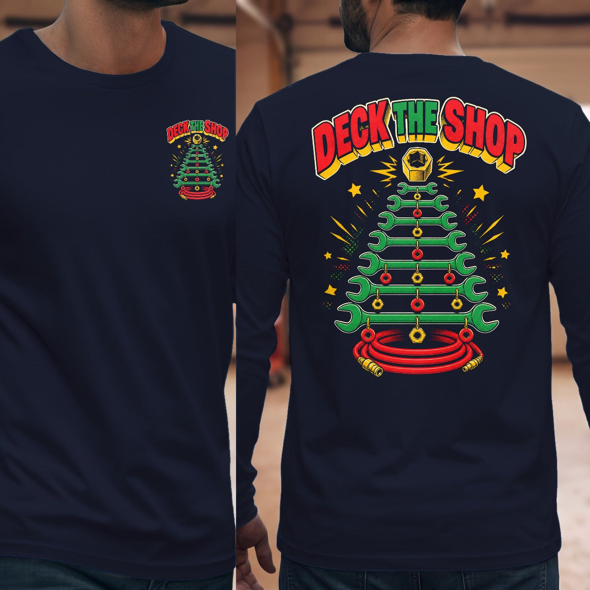 Navy | Front & Back