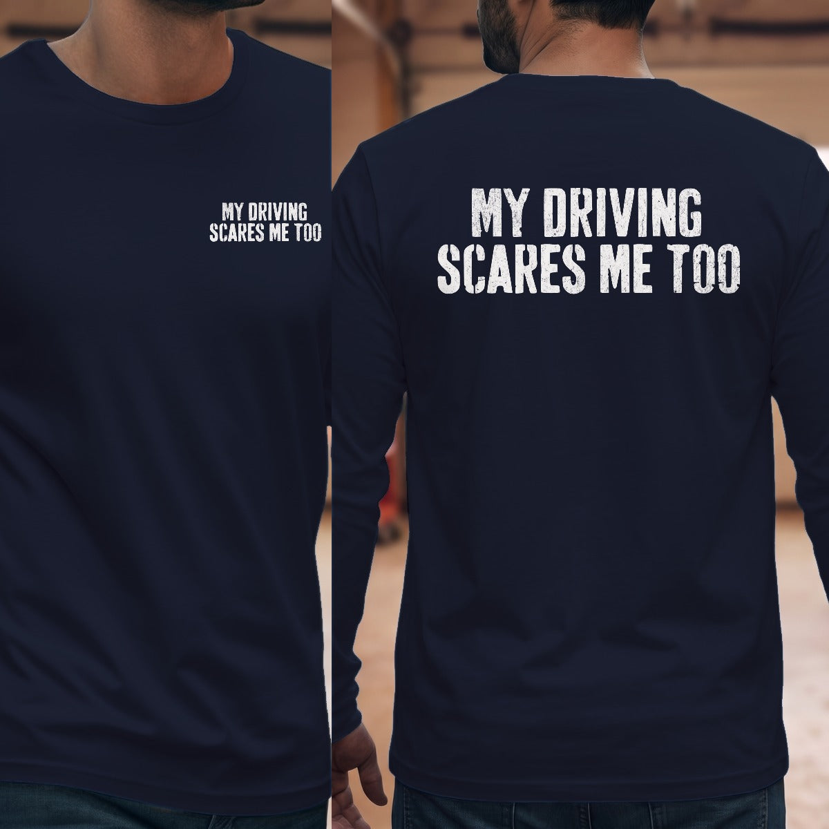 Navy | Front & Back