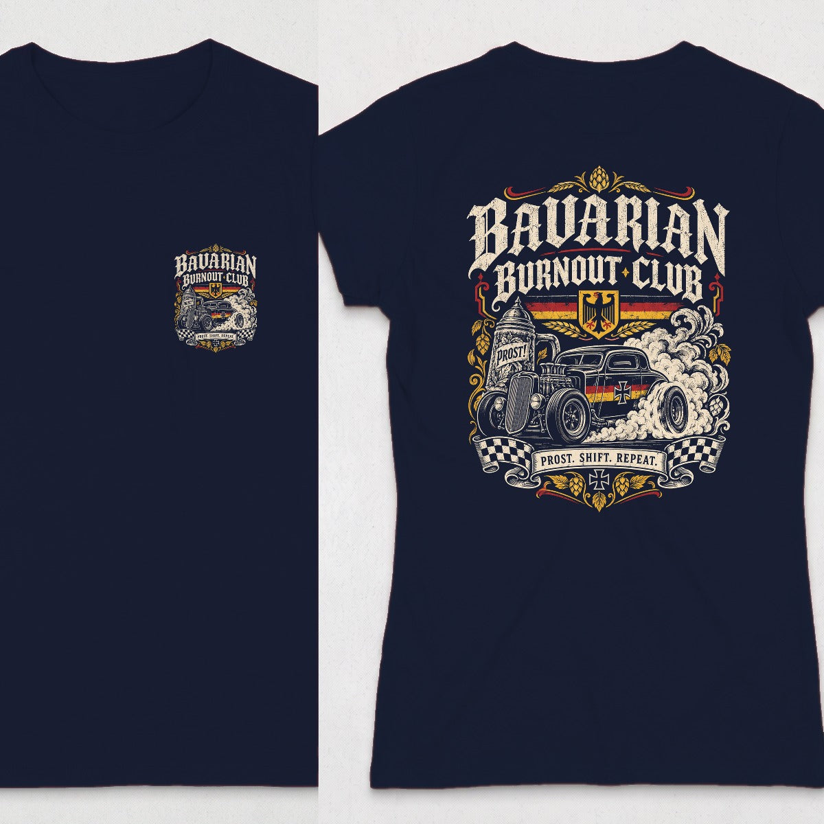 Navy | Front & Back