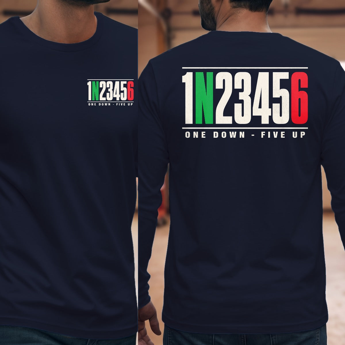 Navy | Front & Back