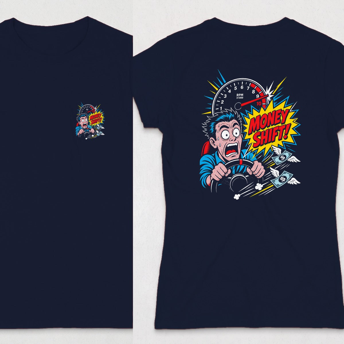 Navy | Front & Back