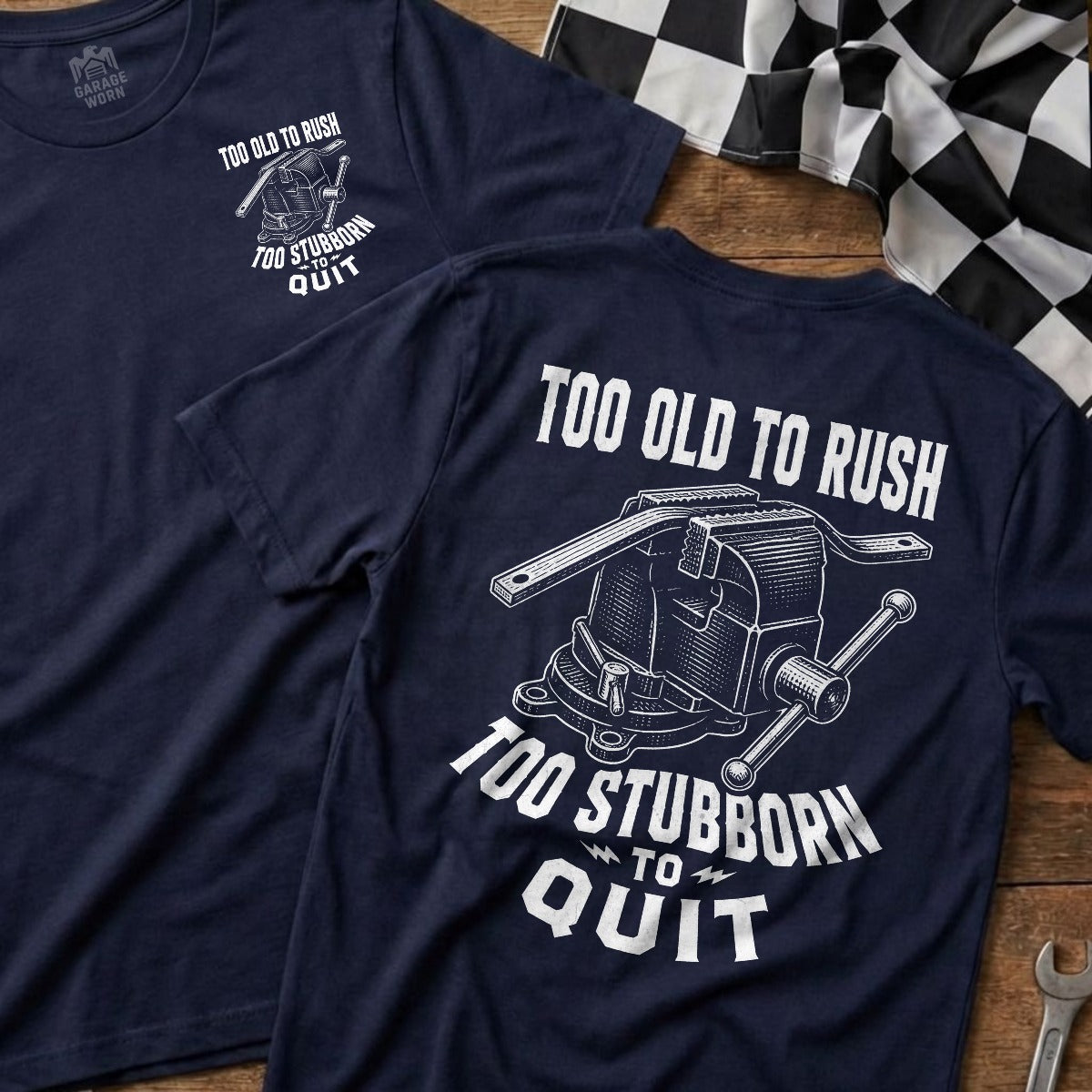 Navy | Front & Back