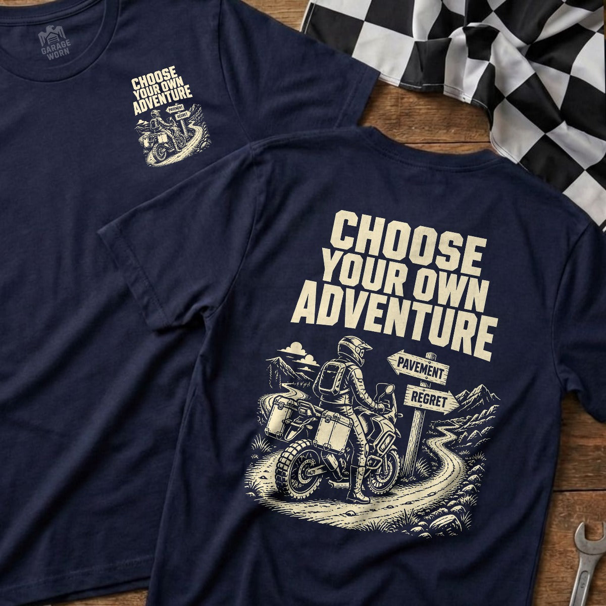 Navy | Front & Back