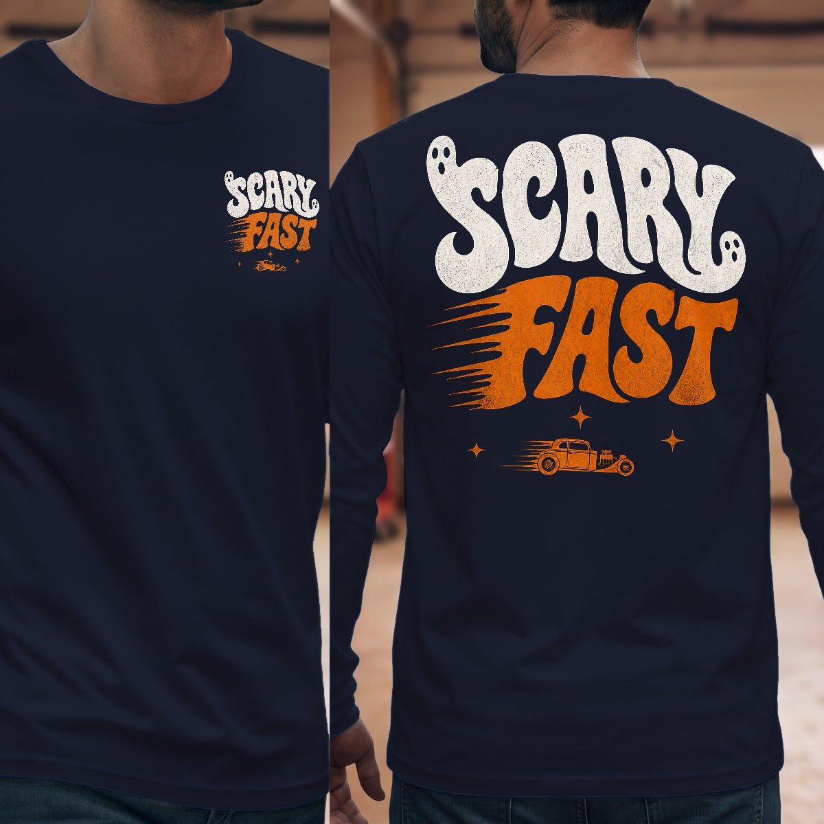 Navy | Front & Back