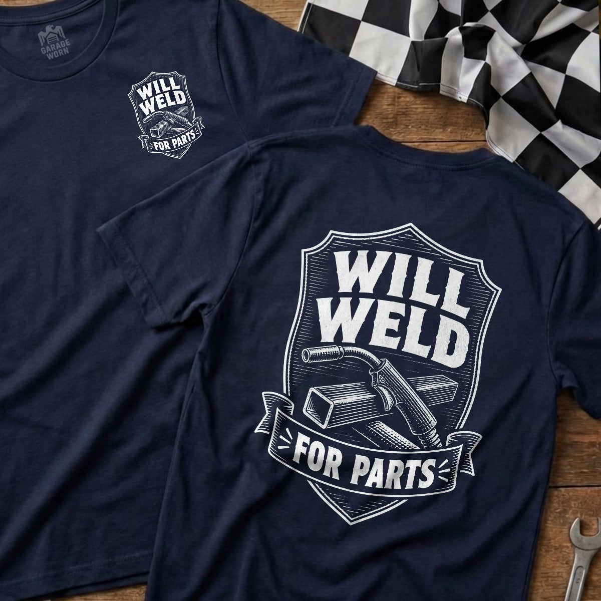 Navy | Front & Back