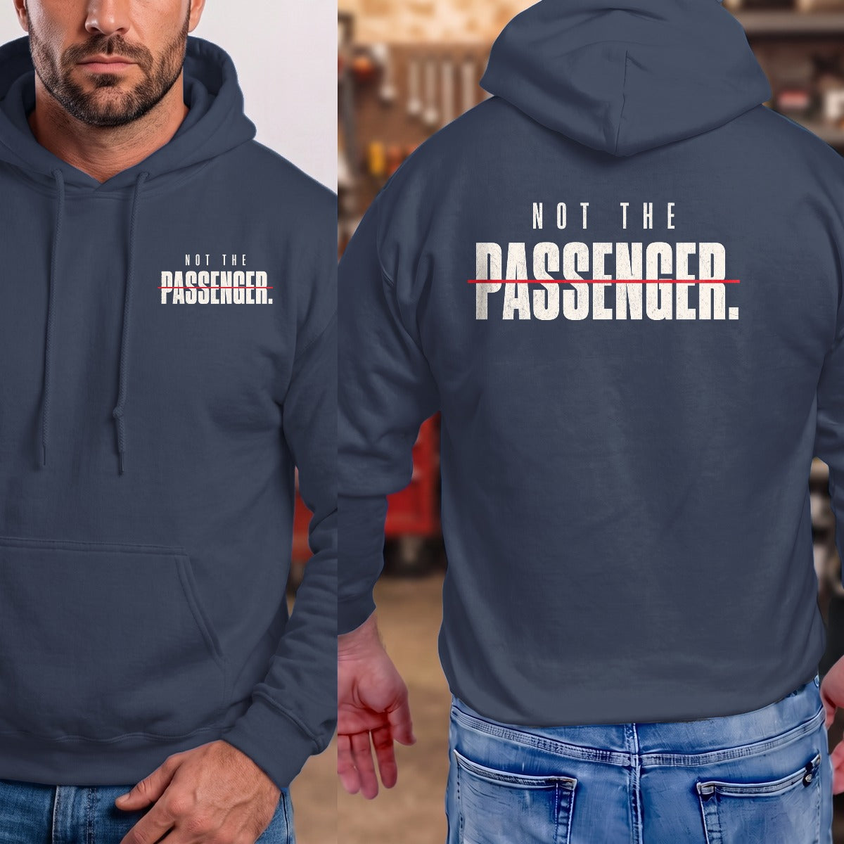 Navy | Front & Back