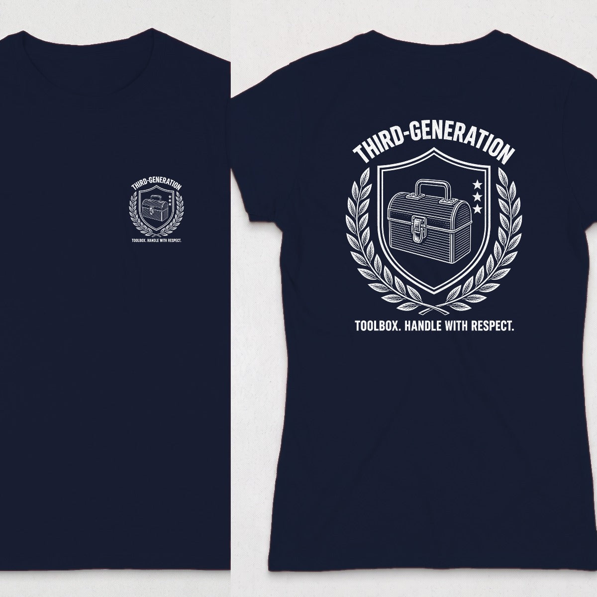Navy | Front & Back