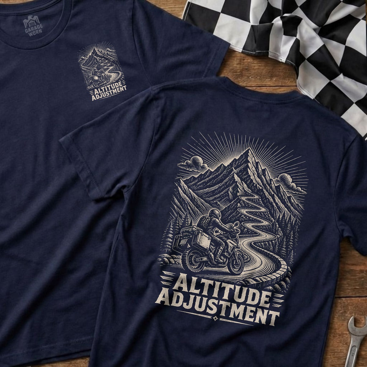 Navy | Front & Back