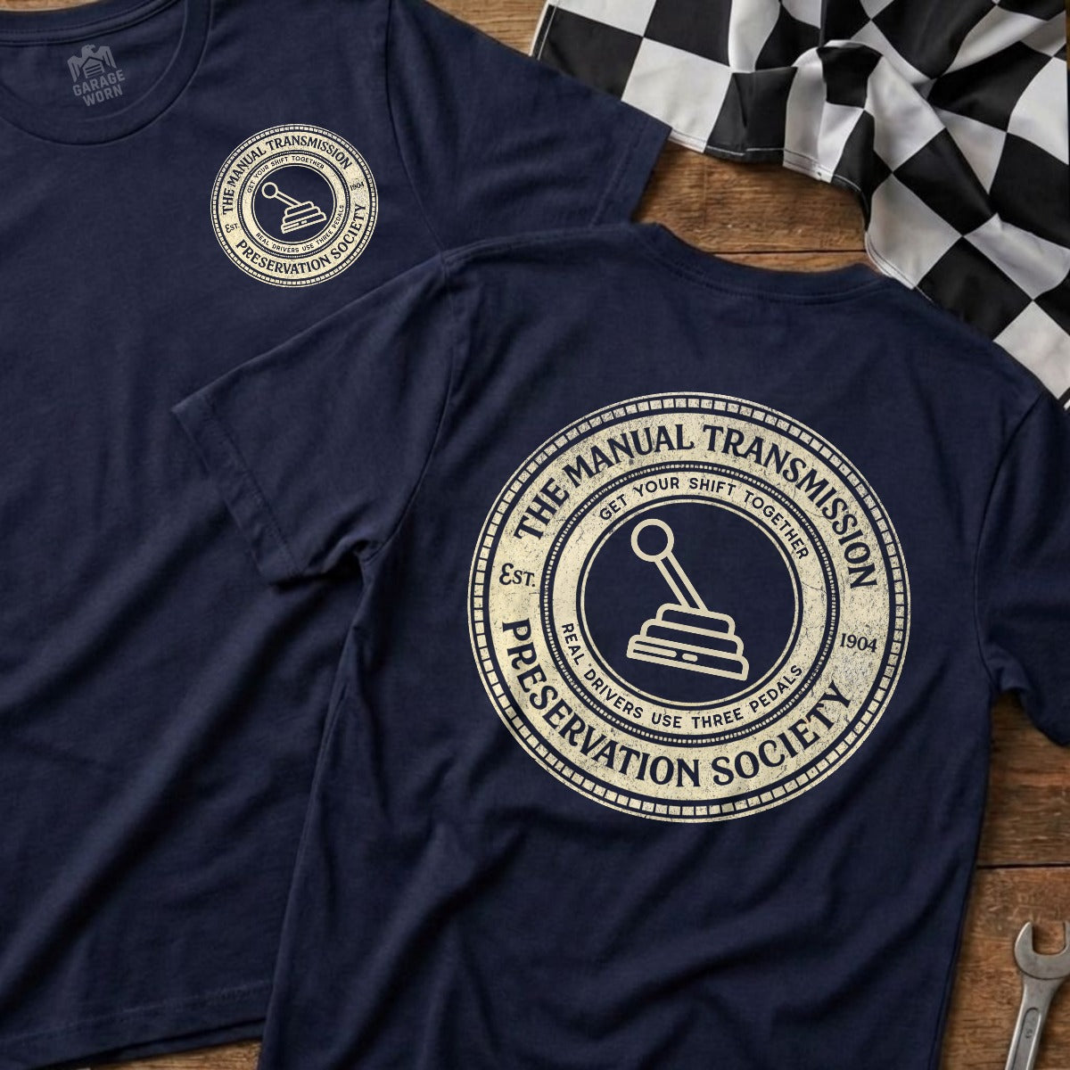 Navy | Front & Back