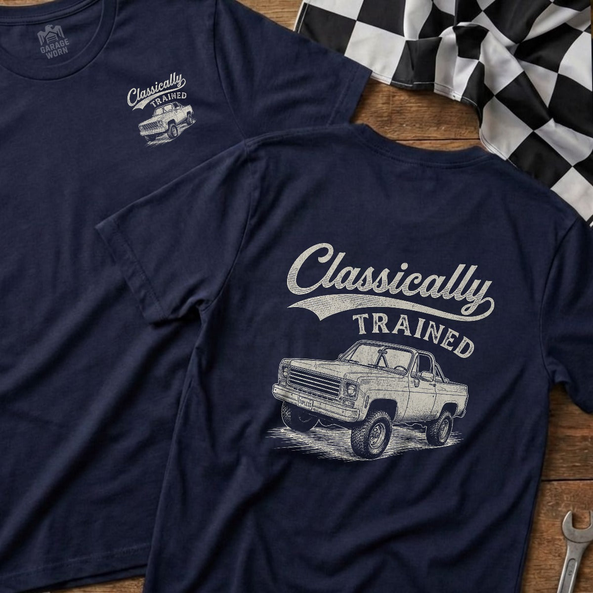 Navy | Front & Back