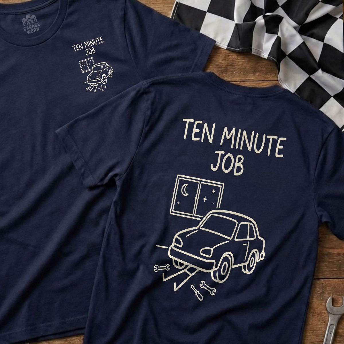 Navy | Front & Back