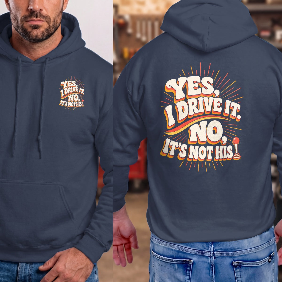 Navy | Front & Back